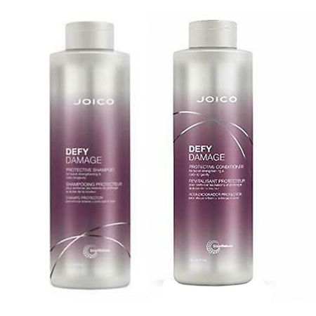 Shampoo Fortalecedor Defy Damage + Acondicionador x lt Protector Color