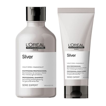 Shampoo Silver 300ml + Acondicionador Silver 200ml