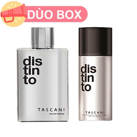 Tascani Eau de Parfum Distinto 100ml + Desodorante 150ml